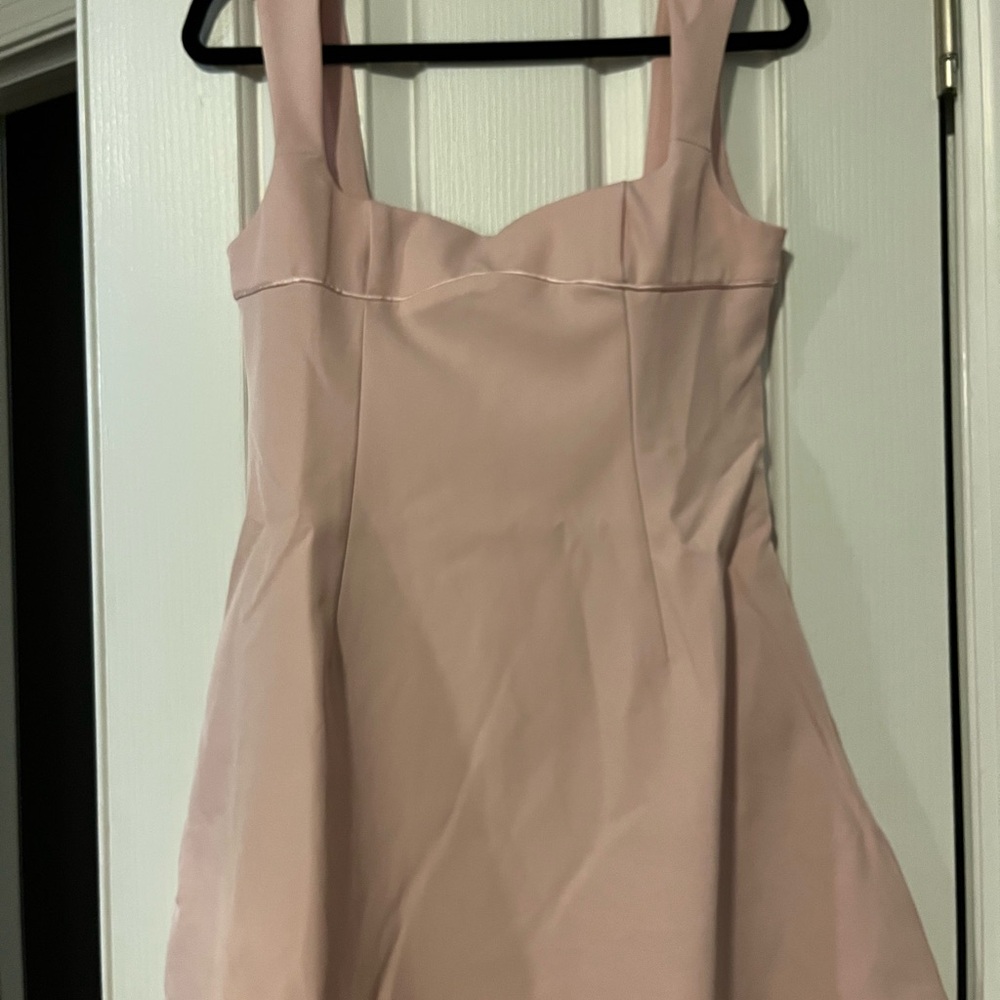 Peppermayo Blush Pink Mini Dress